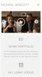 Mobile Screenshot of michaelwincott.org